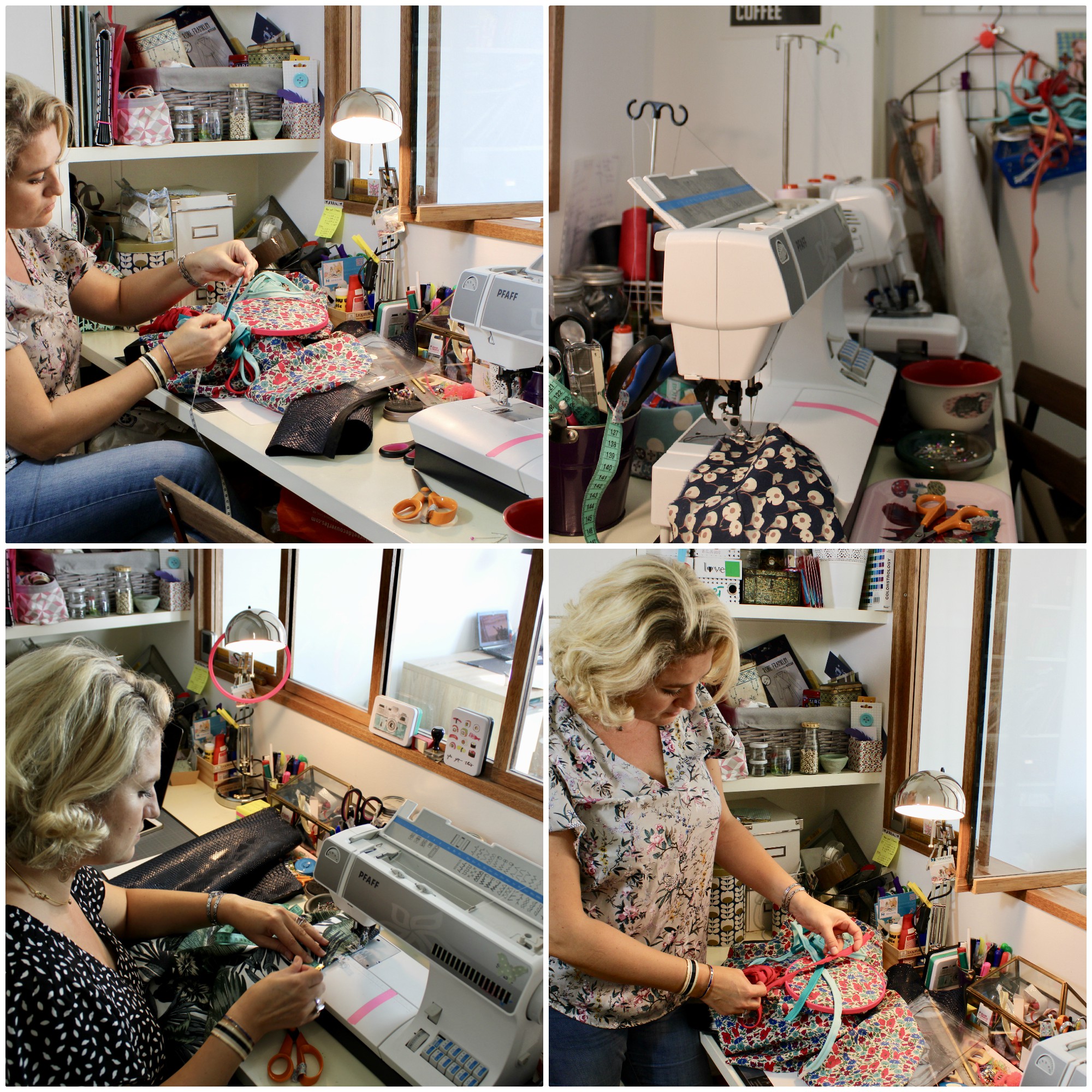 Visite De L Atelier Boutique Mimousk Organiser Son Atelier Couture